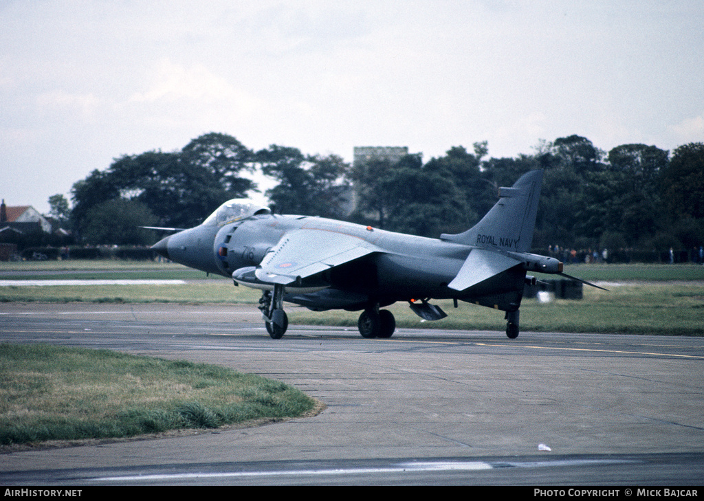 Aircraft Photo of XZ459 | British Aerospace Sea Harrier FRS1 | UK - Navy | AirHistory.net #279289