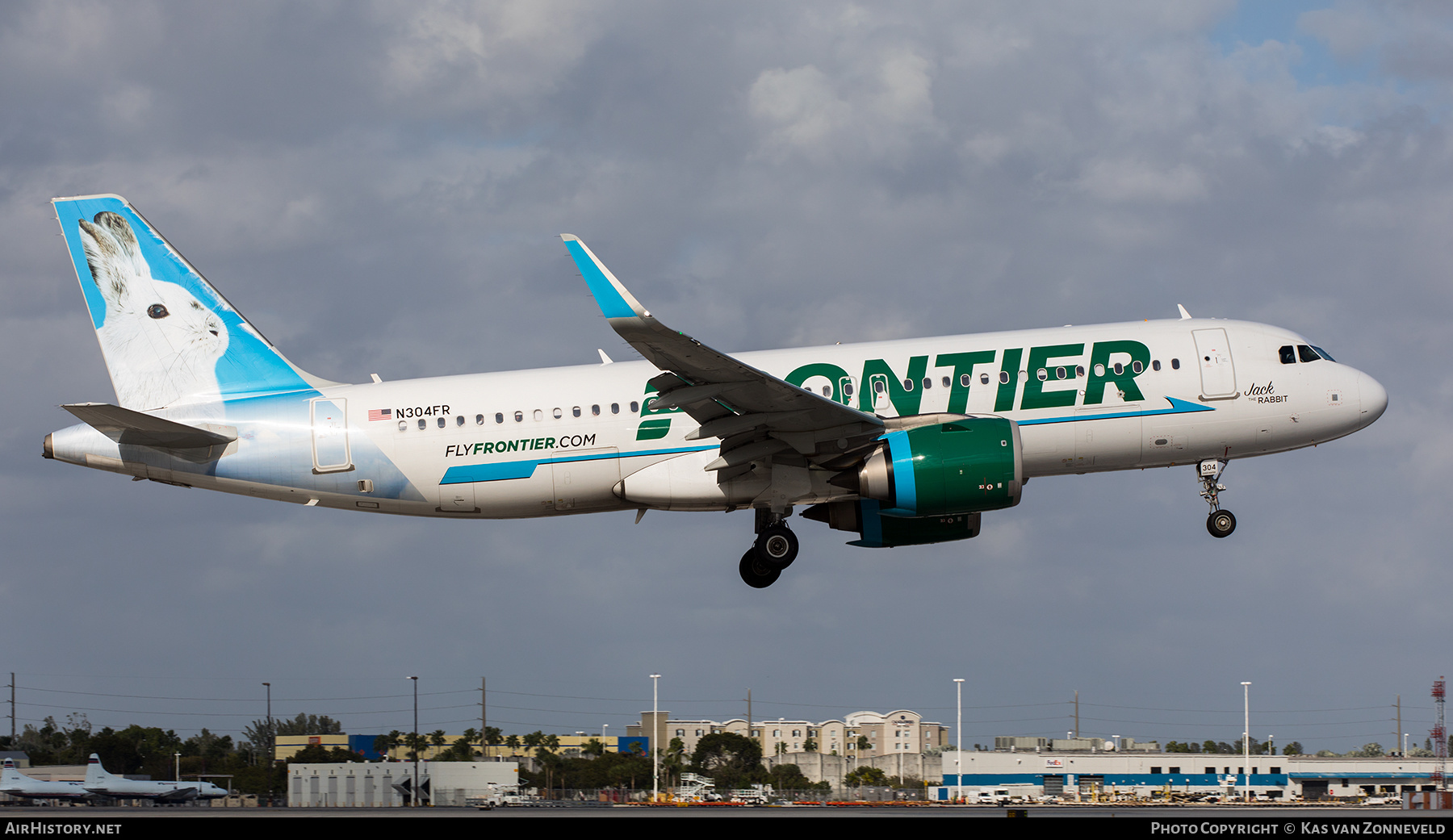 Aircraft Photo of N304FR | Airbus A320-251N | Frontier Airlines | AirHistory.net #279291
