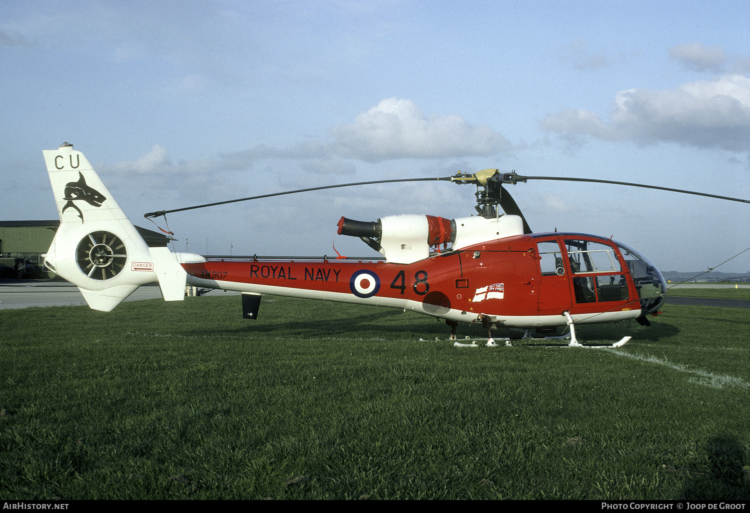 Aircraft Photo of XW907 | Aerospatiale SA-341C Gazelle HT2 | UK - Navy | AirHistory.net #279292