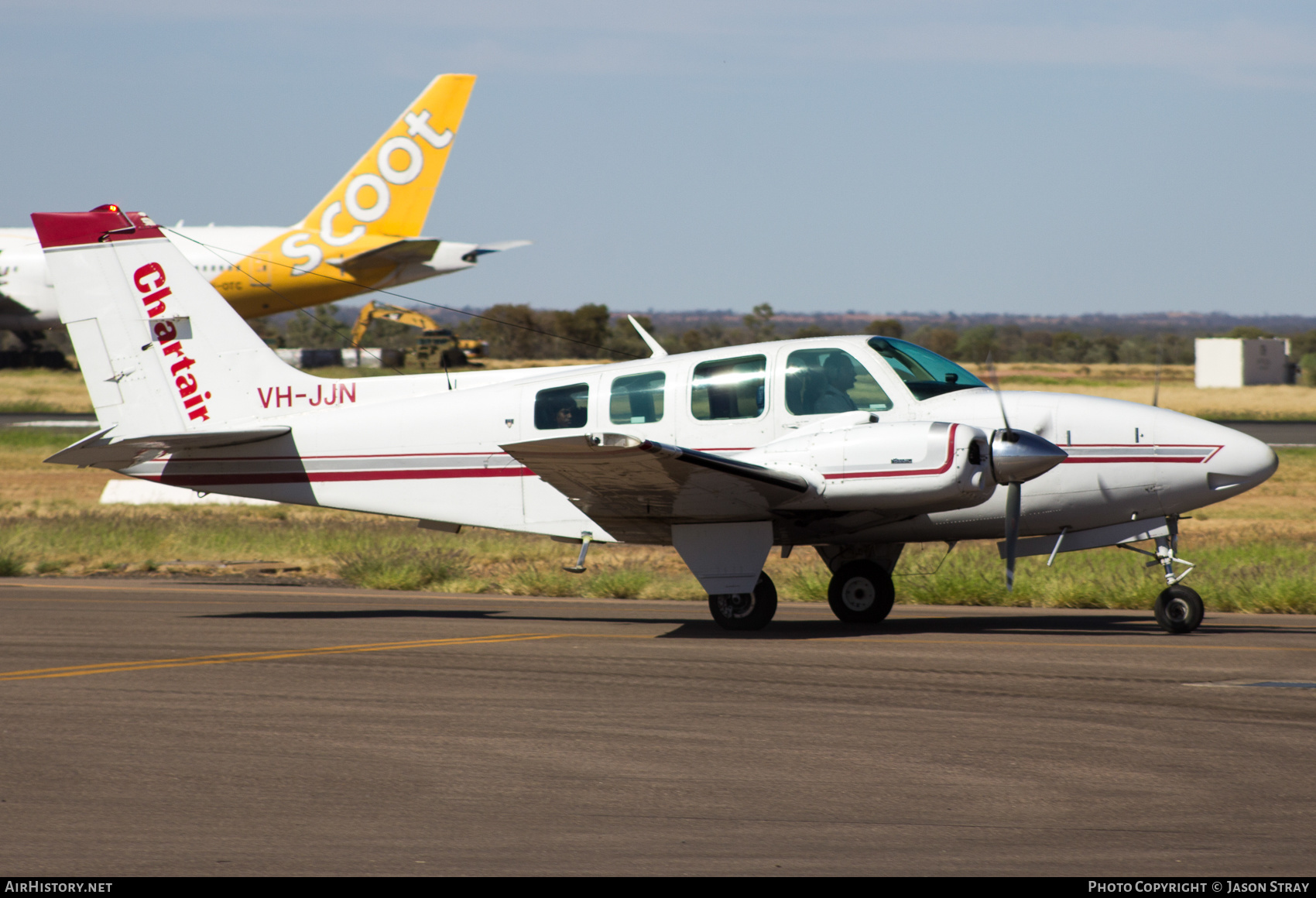 Aircraft Photo of VH-JJN | Beech 58 Baron | Chartair | AirHistory.net #279295