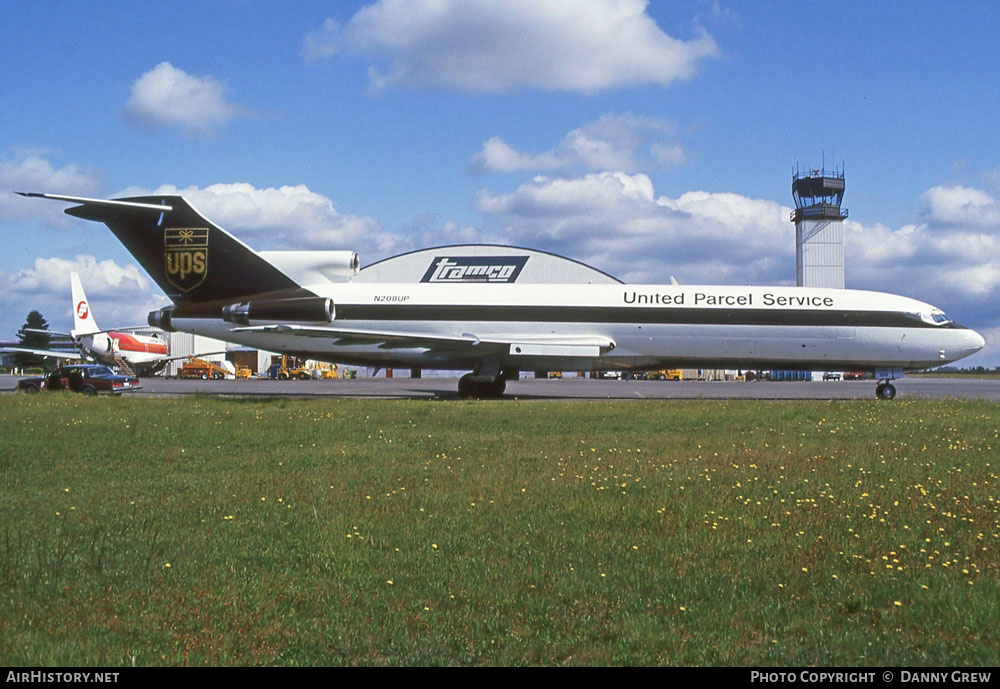 Aircraft Photo of N208UP | Boeing 727-247/Adv(F) | United Parcel Service - UPS | AirHistory.net #279299