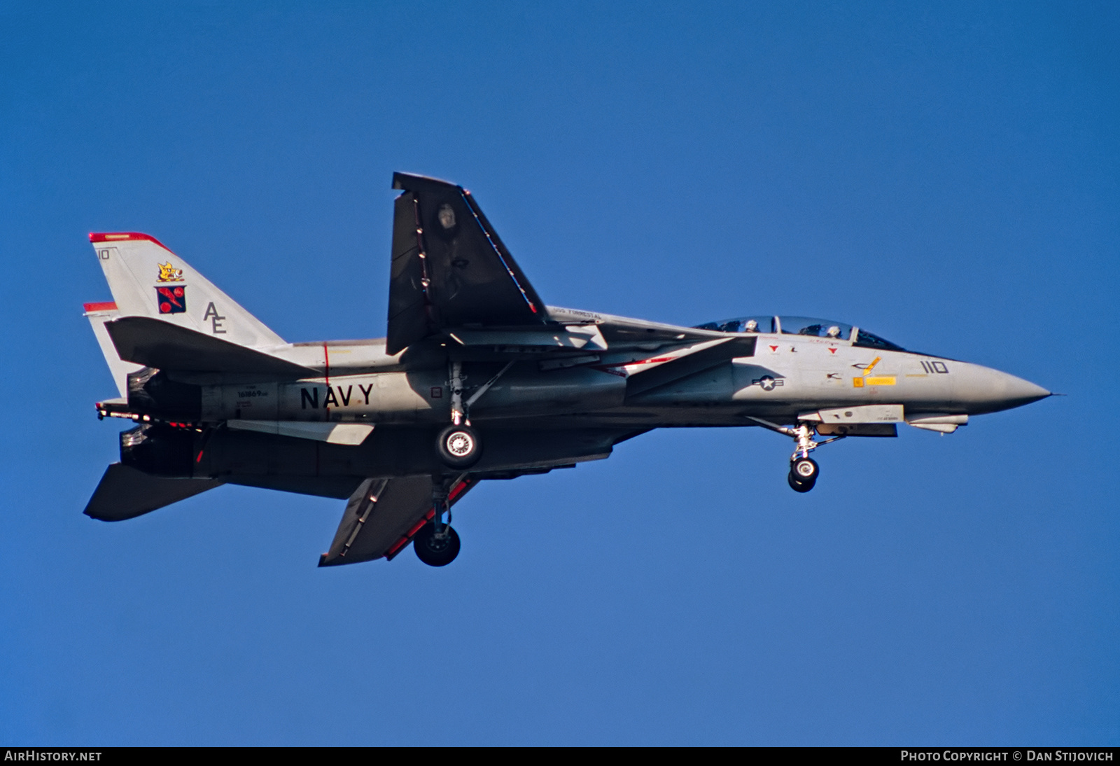 Aircraft Photo of 161869 | Grumman F-14A Tomcat | USA - Navy | AirHistory.net #279308