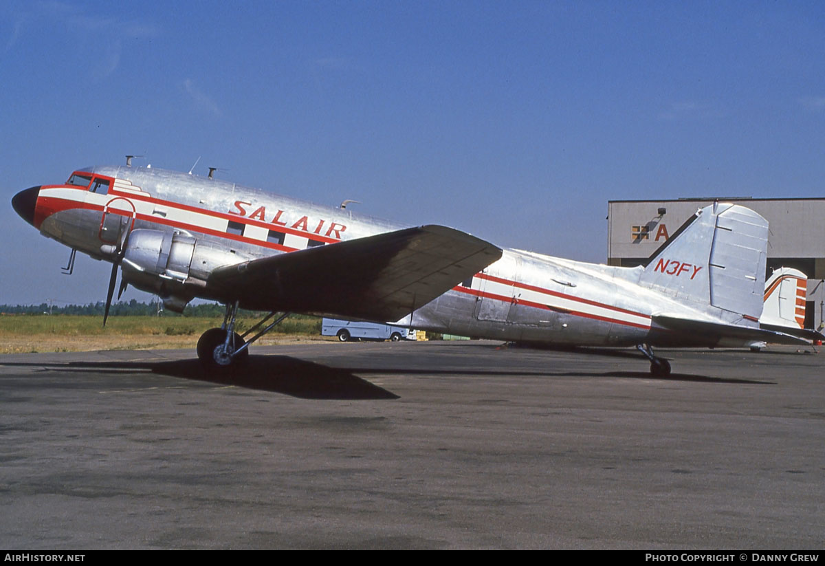 Aircraft Photo of N3FY | Douglas C-47A Skytrain | Salair | AirHistory.net #279323