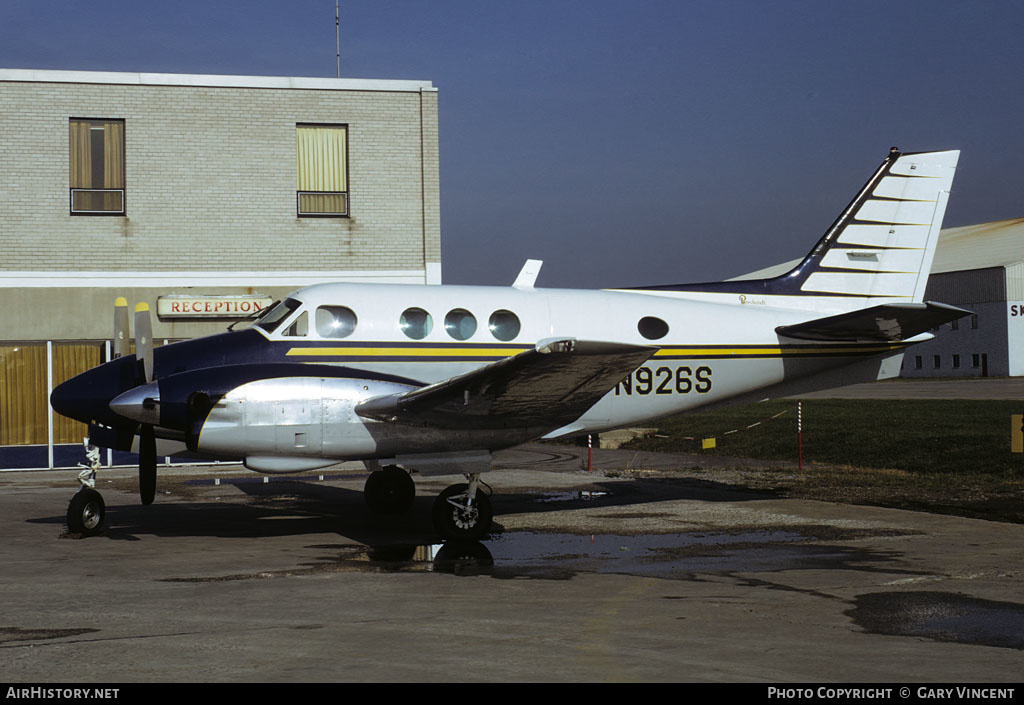 Aircraft Photo of N926S | Beech B90 King Air | AirHistory.net #279349