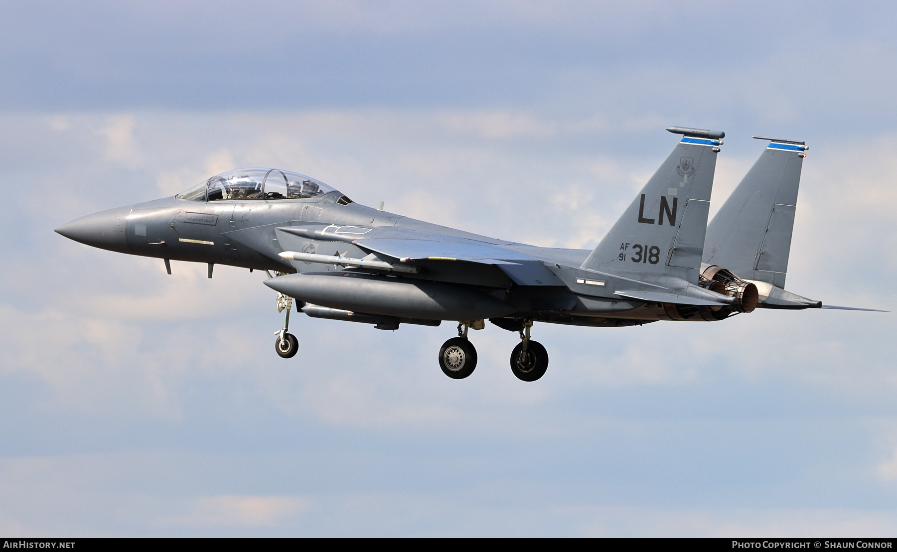 Aircraft Photo of 91-0318 | McDonnell Douglas F-15E Strike Eagle | USA - Air Force | AirHistory.net #279351
