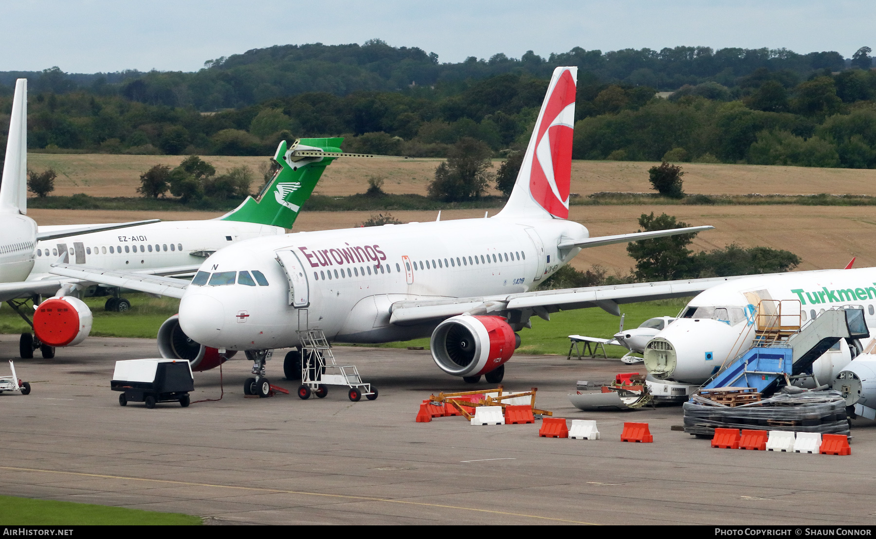 Aircraft Photo of OK-NEN | Airbus A319-112 | Eurowings | AirHistory.net #279356