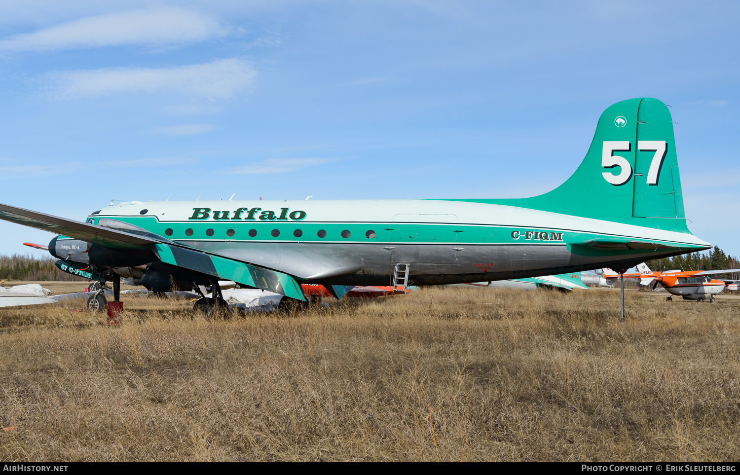 Aircraft Photo of C-FIQM | Douglas C-54G Skymaster | Buffalo Airways | AirHistory.net #279381