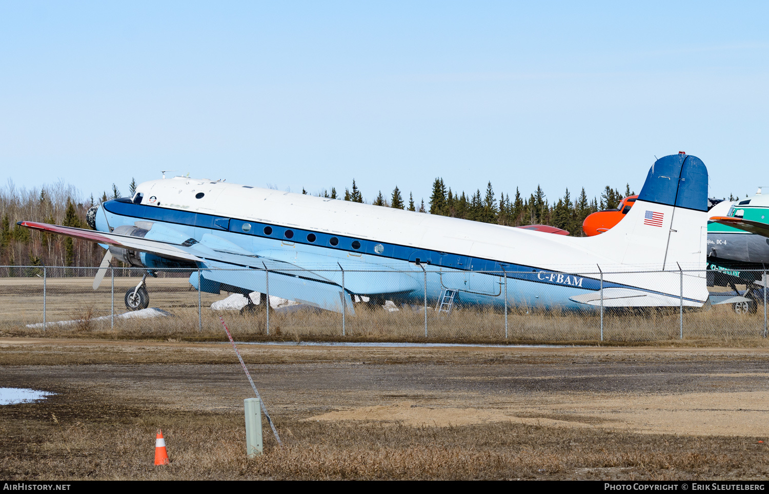 Aircraft Photo of C-FBAM | Douglas C-54G Skymaster | Buffalo Airways | AirHistory.net #279384