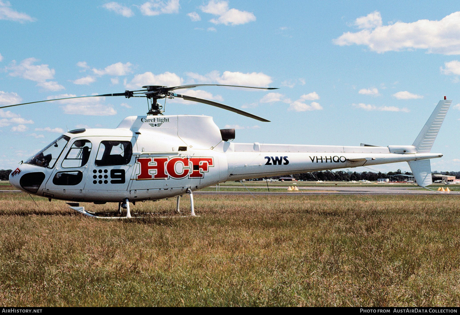 Aircraft Photo of VH-HQO | Aerospatiale AS-350BA Squirrel | CareFlight | AirHistory.net #279406