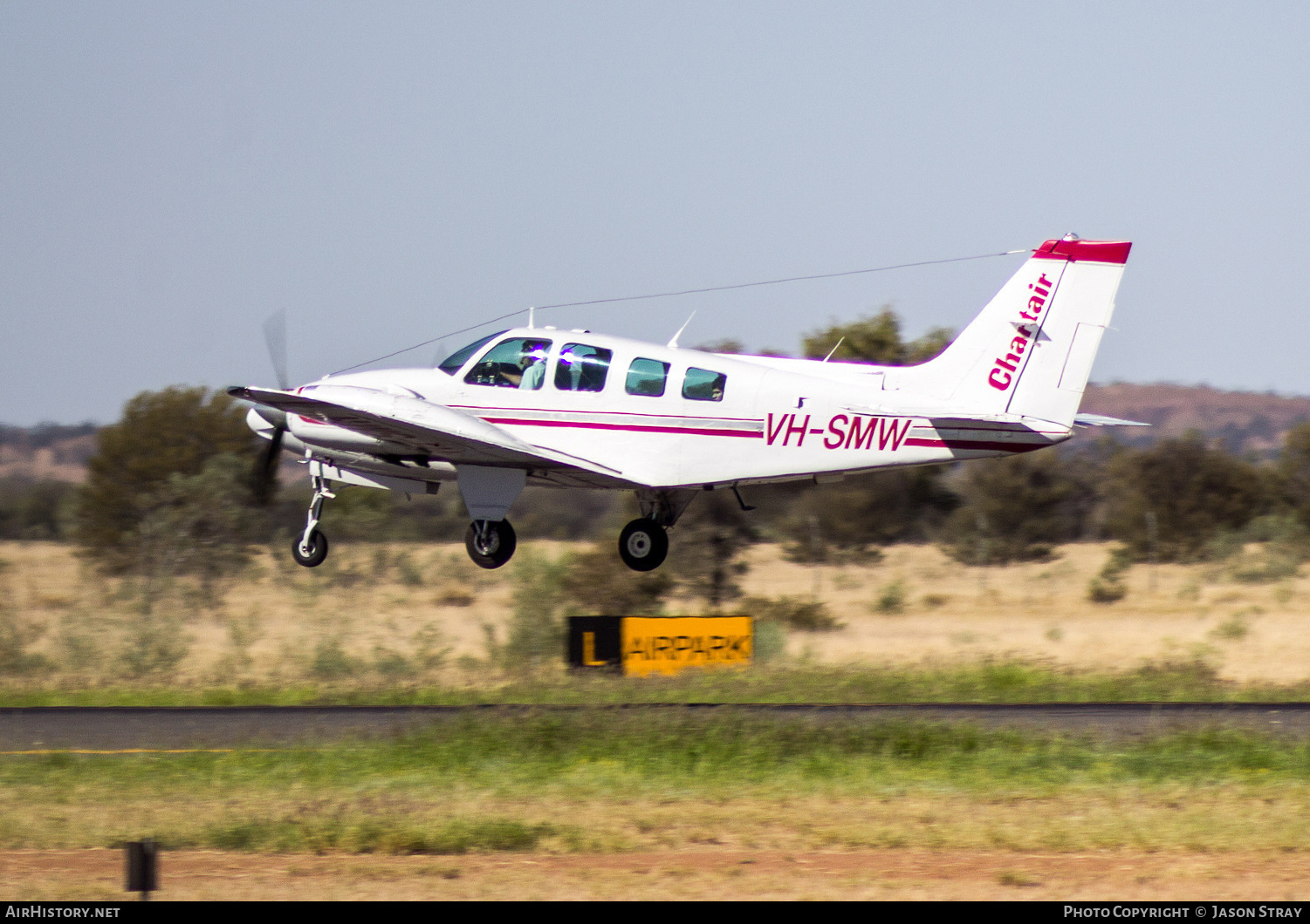 Aircraft Photo of VH-SMW | Beech 58 Baron | Chartair | AirHistory.net #279422