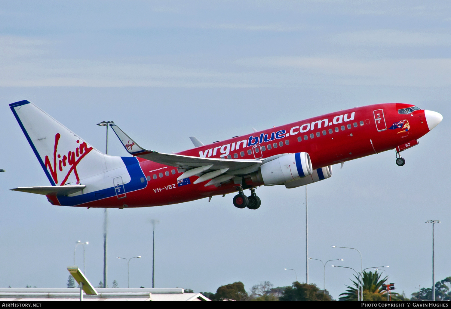 Aircraft Photo of VH-VBZ | Boeing 737-7FE | Virgin Blue Airlines | AirHistory.net #279425