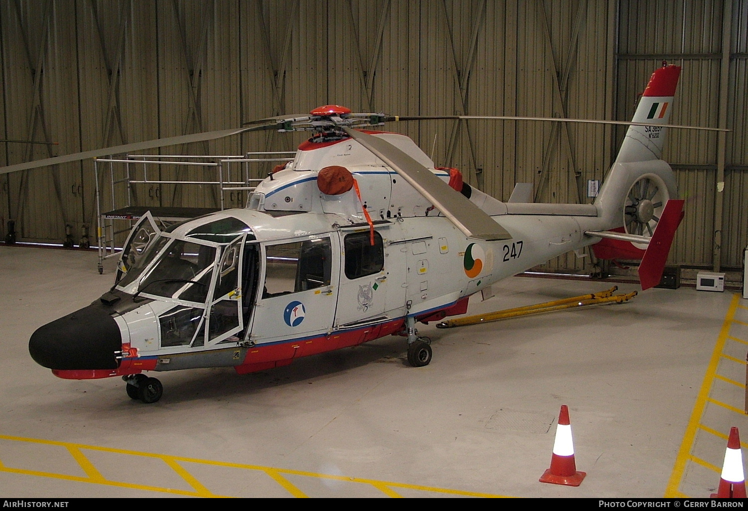 Aircraft Photo of 247 | Aerospatiale SA-365F Dauphin 2 | Ireland - Air Force | AirHistory.net #279442