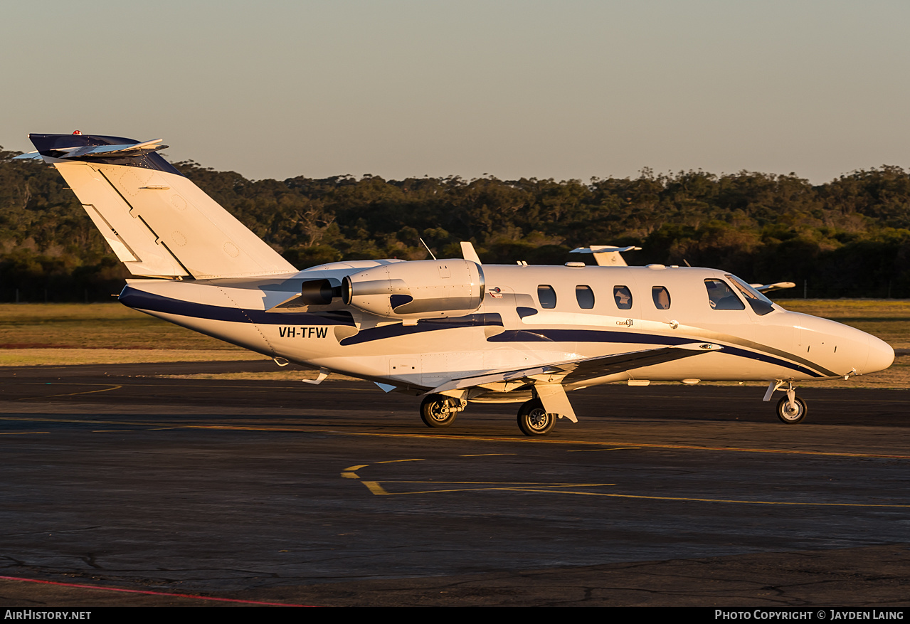 Aircraft Photo of VH-TFW | Cessna 525 CitationJet CJ1 | AirHistory.net #279454