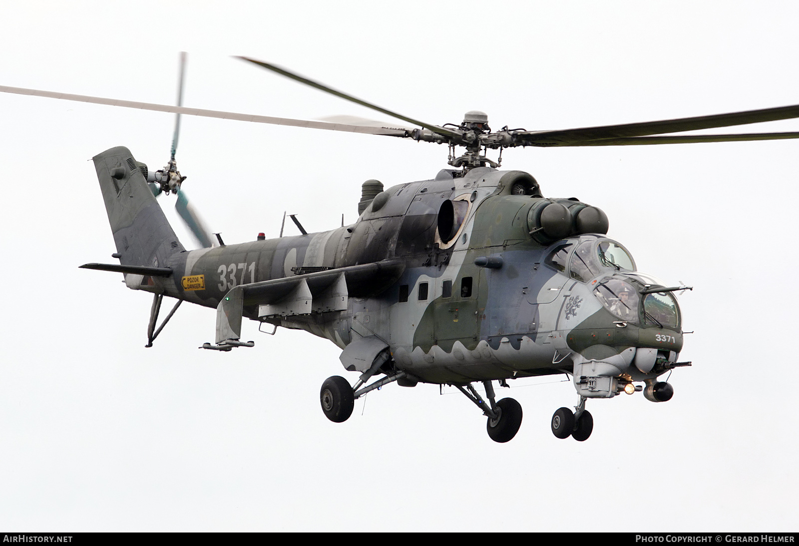 Aircraft Photo of 3371 | Mil Mi-35 | Czechia - Air Force | AirHistory.net #279469