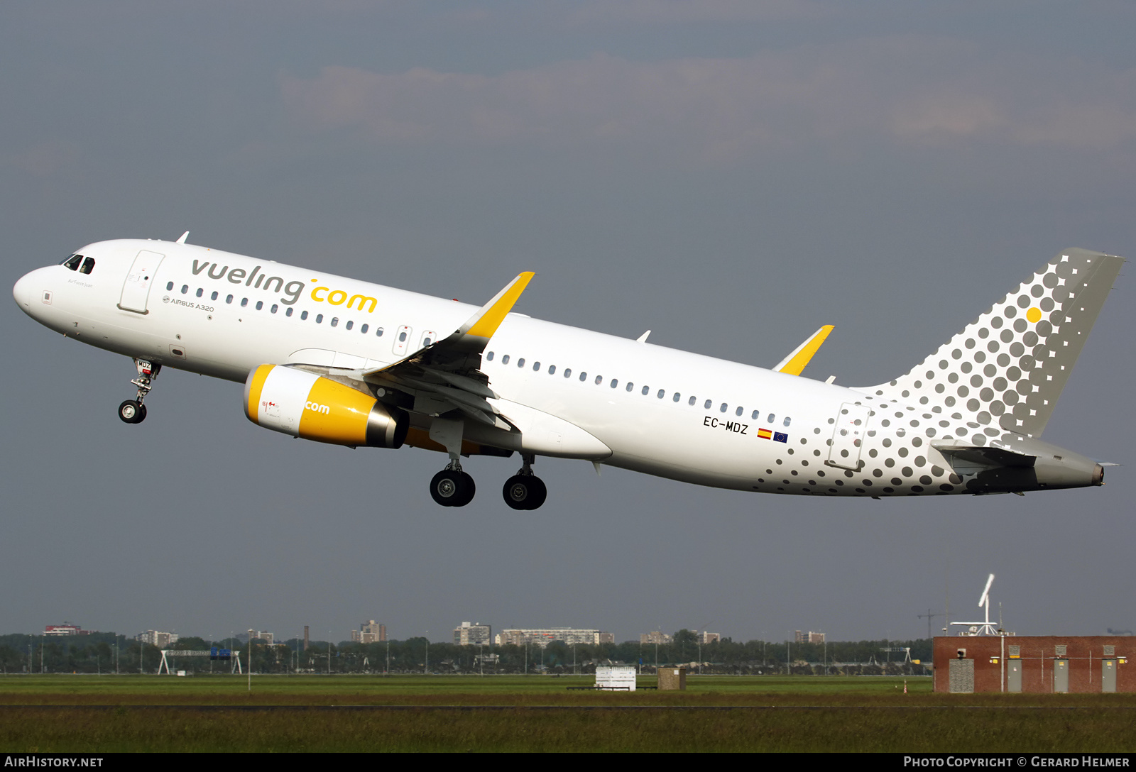 Aircraft Photo of EC-MDZ | Airbus A320-232 | Vueling Airlines | AirHistory.net #279494
