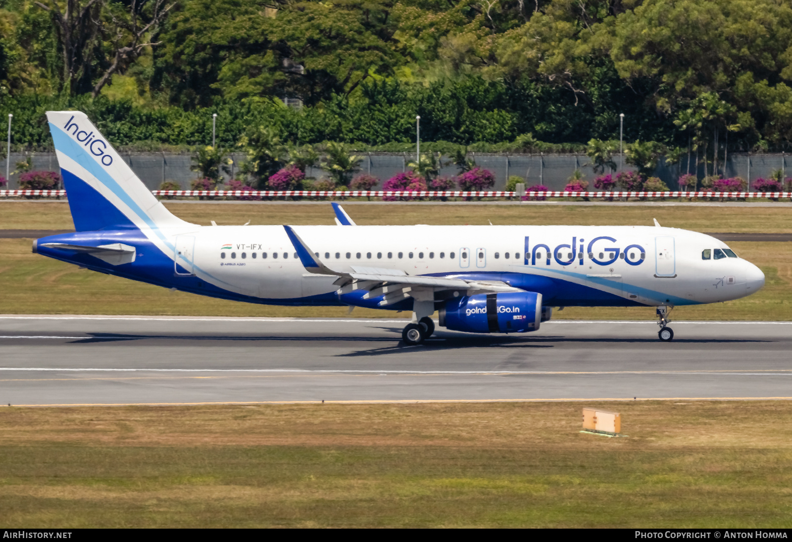 Aircraft Photo of VT-IFX | Airbus A320-232 | IndiGo | AirHistory.net #279498