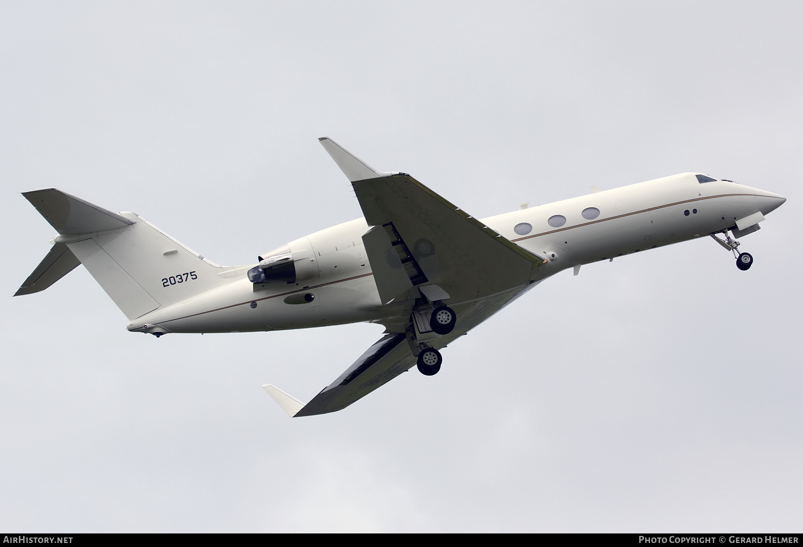 Aircraft Photo of 92-0375 / 20375 | Gulfstream Aerospace C-20H Gulfstream IV (G-IV) | USA - Air Force | AirHistory.net #279499