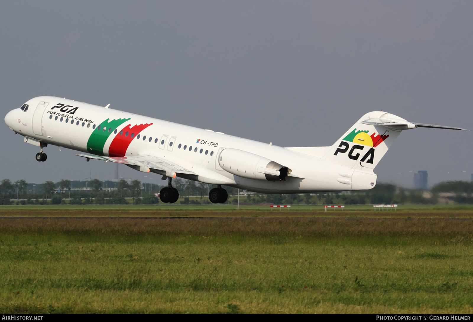 Aircraft Photo of CS-TPD | Fokker 100 (F28-0100) | Portugália Airlines - PGA | AirHistory.net #279503