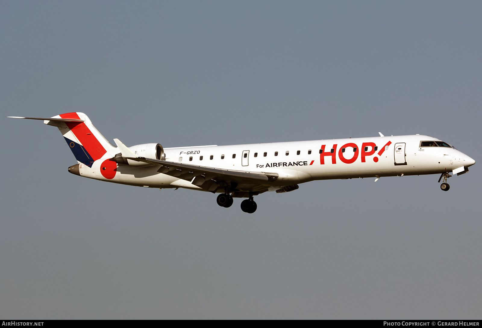 Aircraft Photo of F-GRZO | Bombardier CRJ-700 (CL-600-2C10) | Hop! | AirHistory.net #279510
