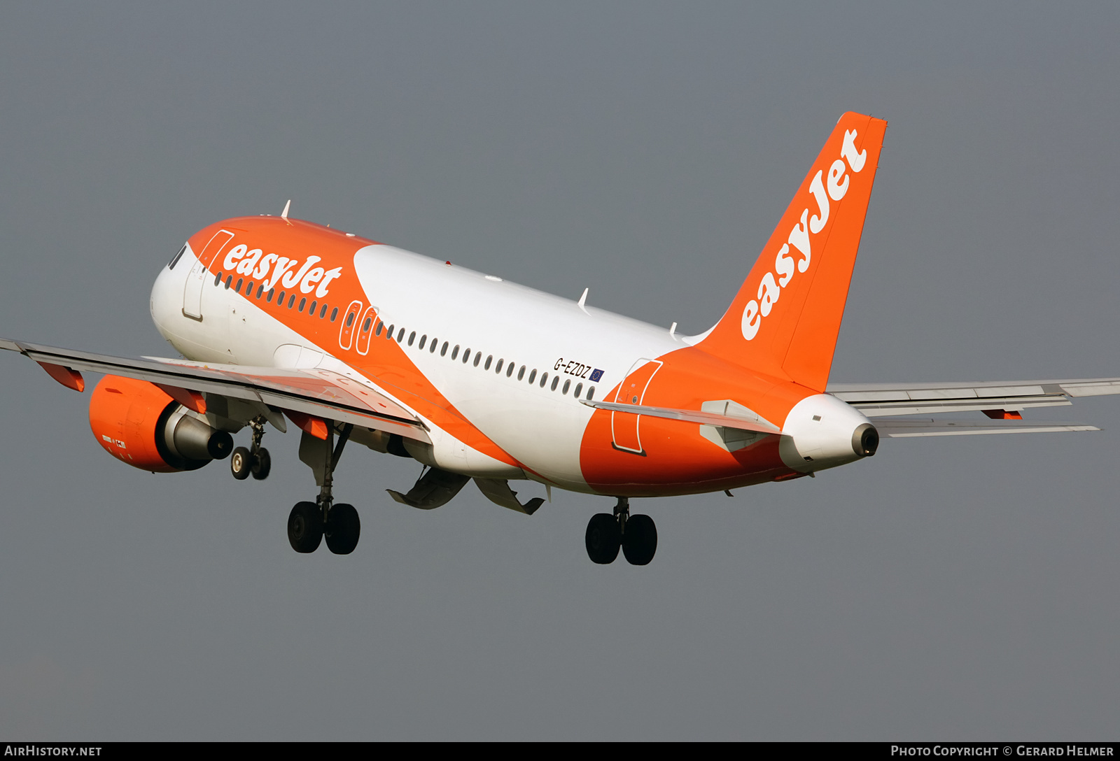 Aircraft Photo of G-EZDZ | Airbus A319-111 | EasyJet | AirHistory.net #279513