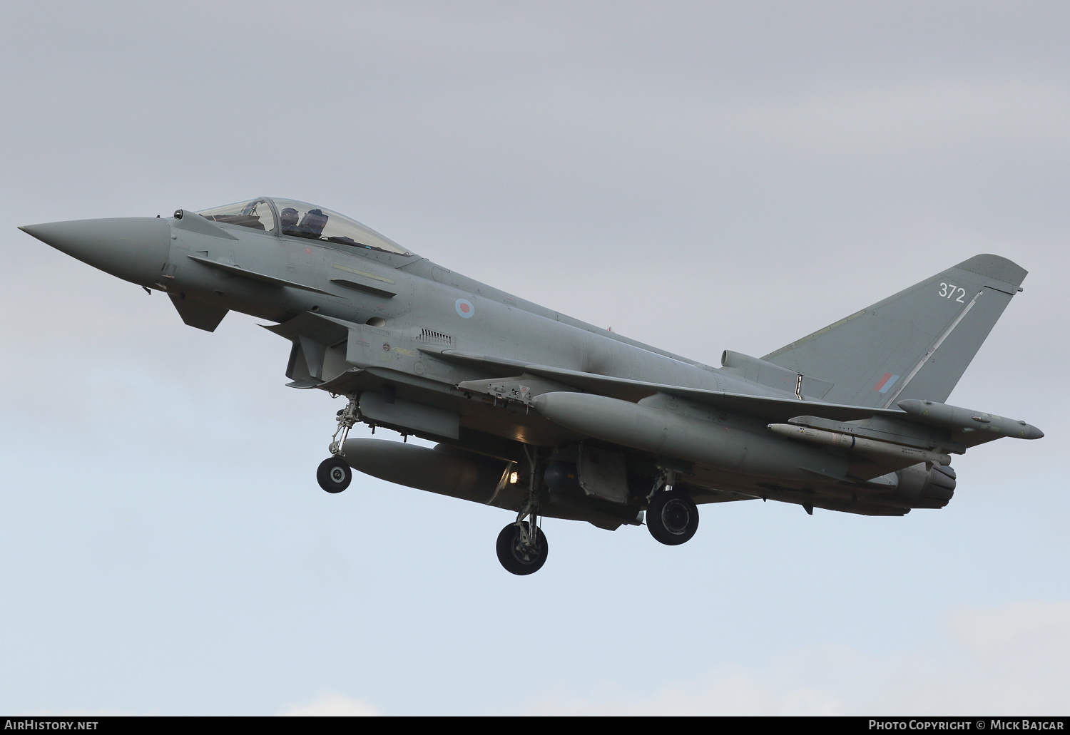 Aircraft Photo of ZK372 | Eurofighter EF-2000 Typhoon FGR4 | UK - Air Force | AirHistory.net #279515