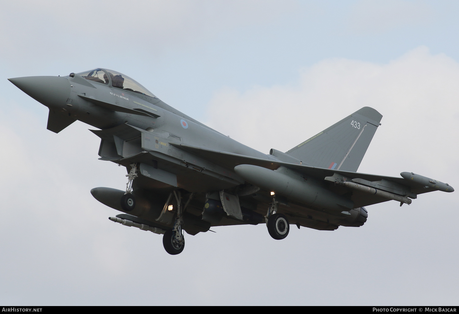 Aircraft Photo of ZK433 | Eurofighter EF-2000 Typhoon FGR4 | UK - Air Force | AirHistory.net #279520