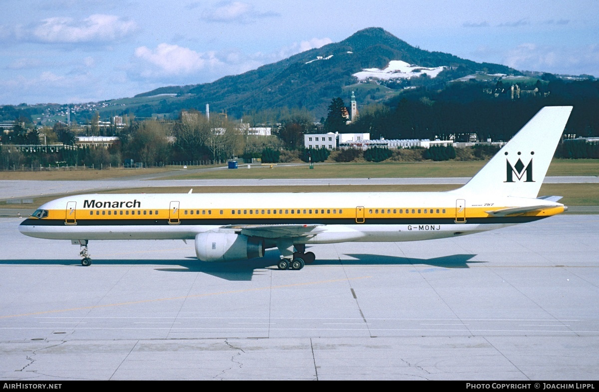 Aircraft Photo of G-MONJ | Boeing 757-2T7 | Monarch Airlines | AirHistory.net #279530