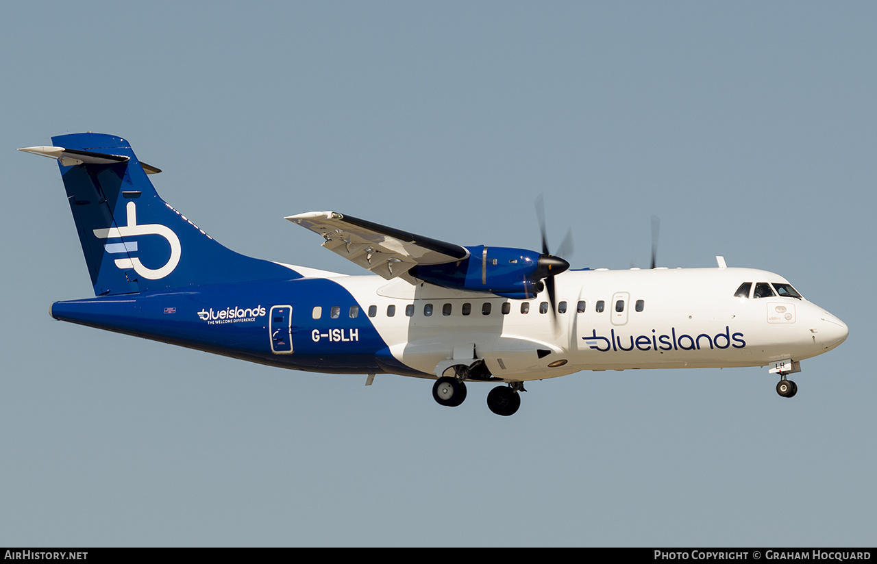 Aircraft Photo of G-ISLH | ATR ATR-42-320 | Blue Islands | AirHistory.net #279546