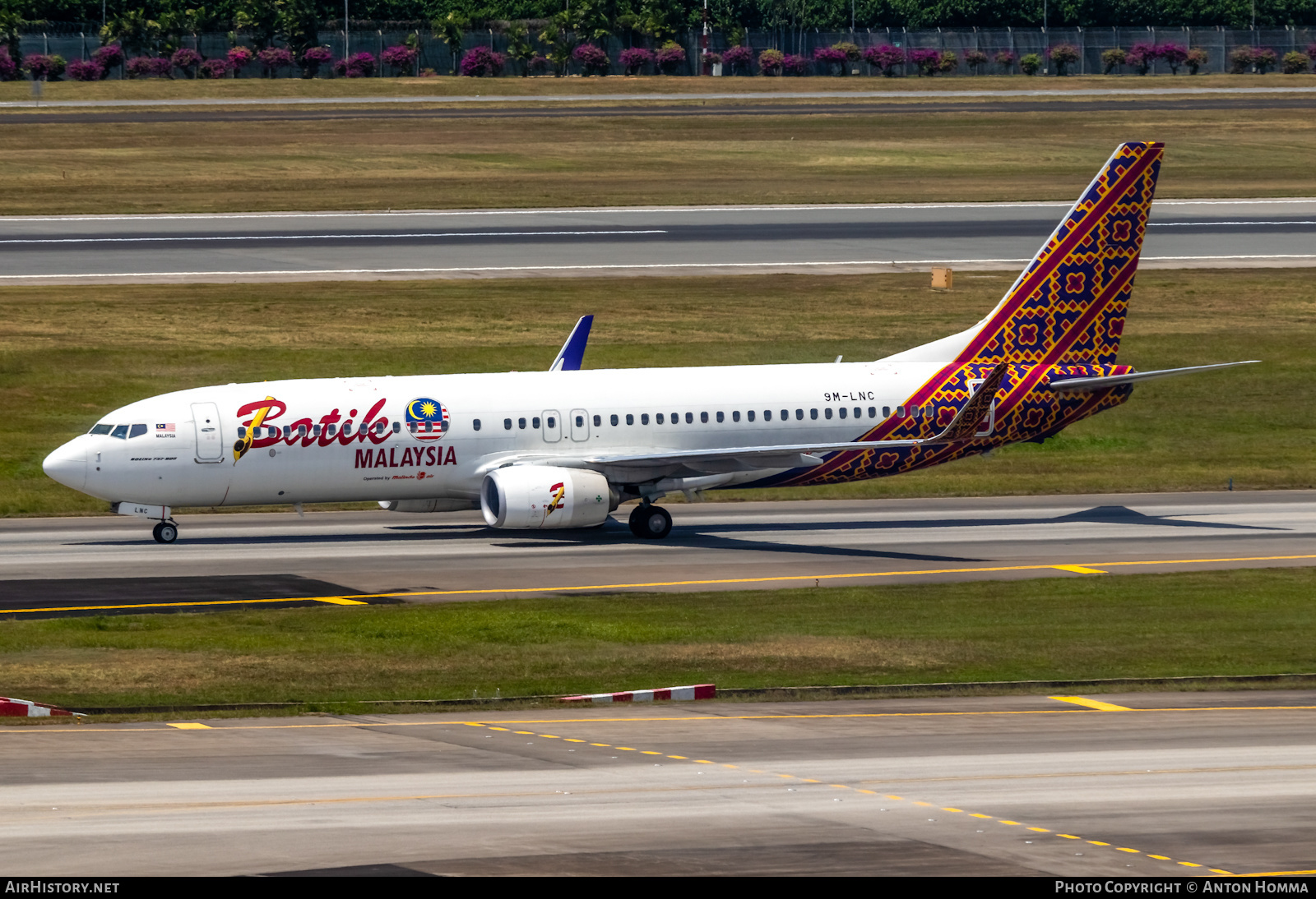 Aircraft Photo of 9M-LNC | Boeing 737-800 | Batik Air Malaysia | AirHistory.net #279564