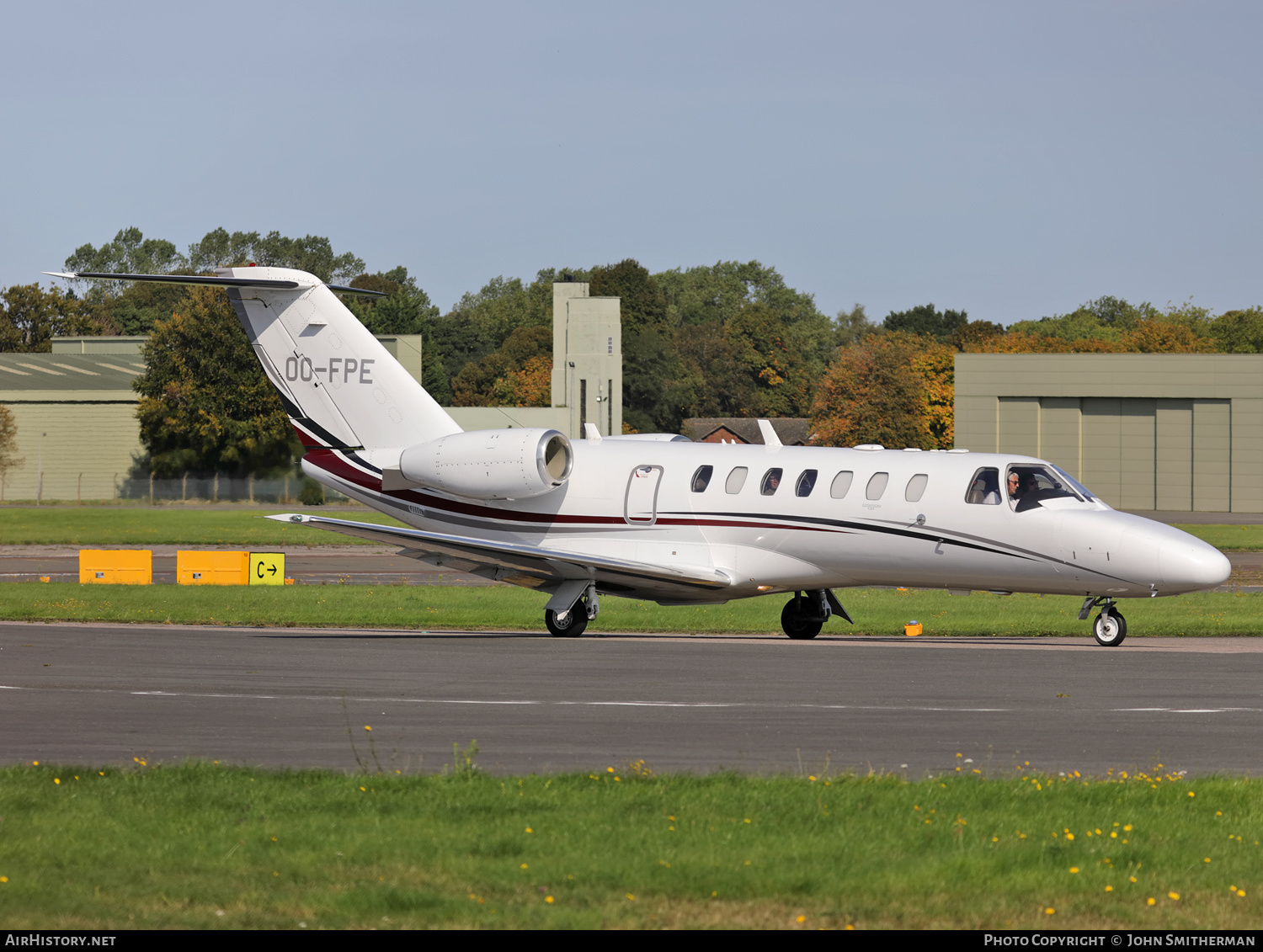 Aircraft Photo of OO-FPE | Cessna 525B CitationJet CJ3 | AirHistory.net #279581