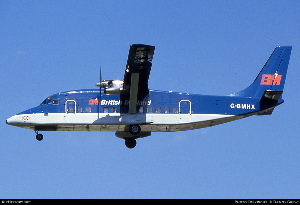 Aircraft Photo of G-BMHX | Short 360-200 | British Midland Airways - BMA | AirHistory.net #279587
