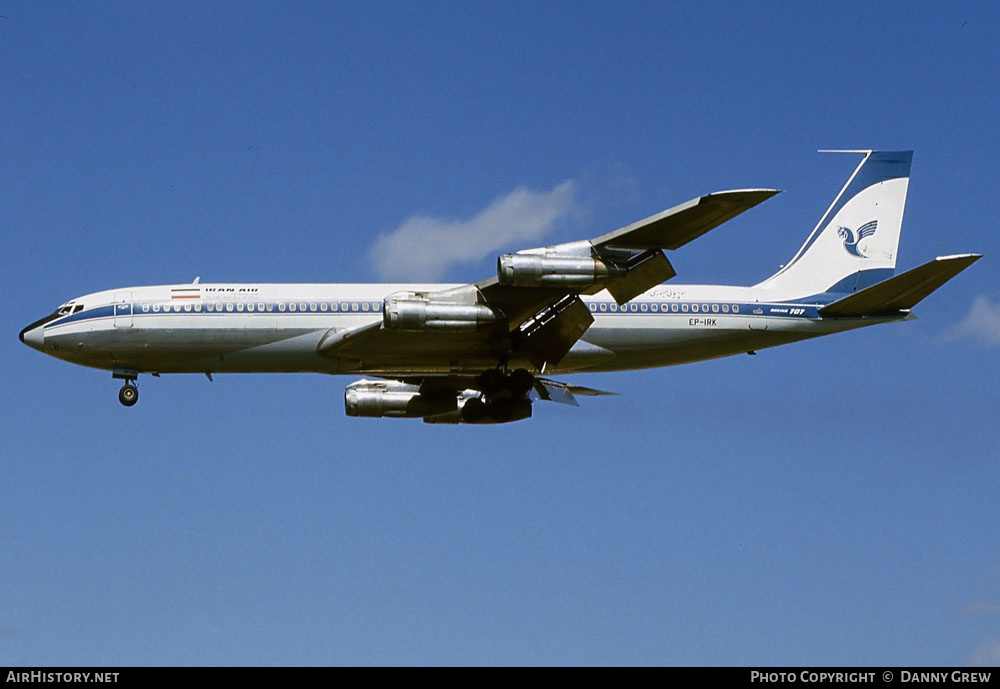 Aircraft Photo of EP-IRK | Boeing 707-321C | Iran Air | AirHistory.net #279617