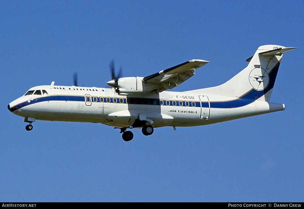 Aircraft Photo of F-GEGD | ATR ATR-42-300 | Air Littoral | AirHistory.net #279622