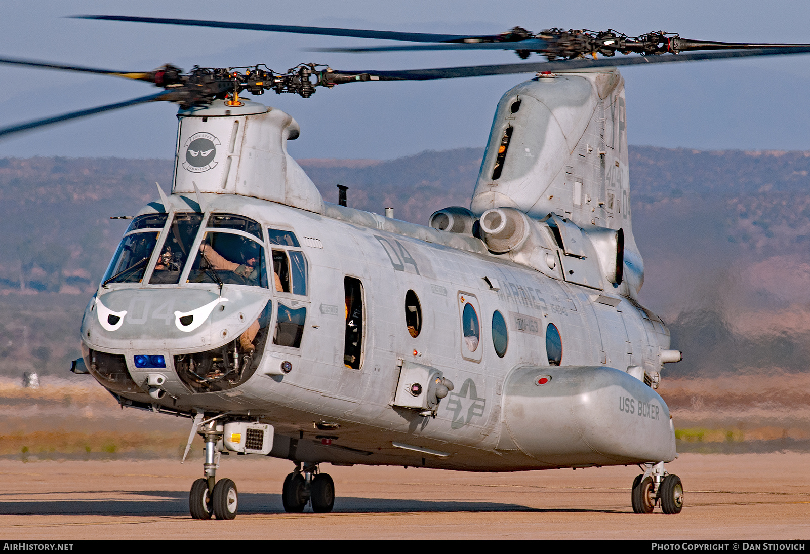 Aircraft Photo of 154040, Boeing Vertol CH-46E Sea Knight