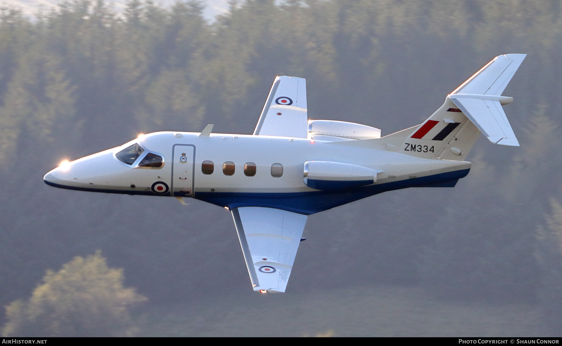 Aircraft Photo of ZM334 | Embraer EMB-500 Phenom 100 | UK - Air Force | AirHistory.net #279639