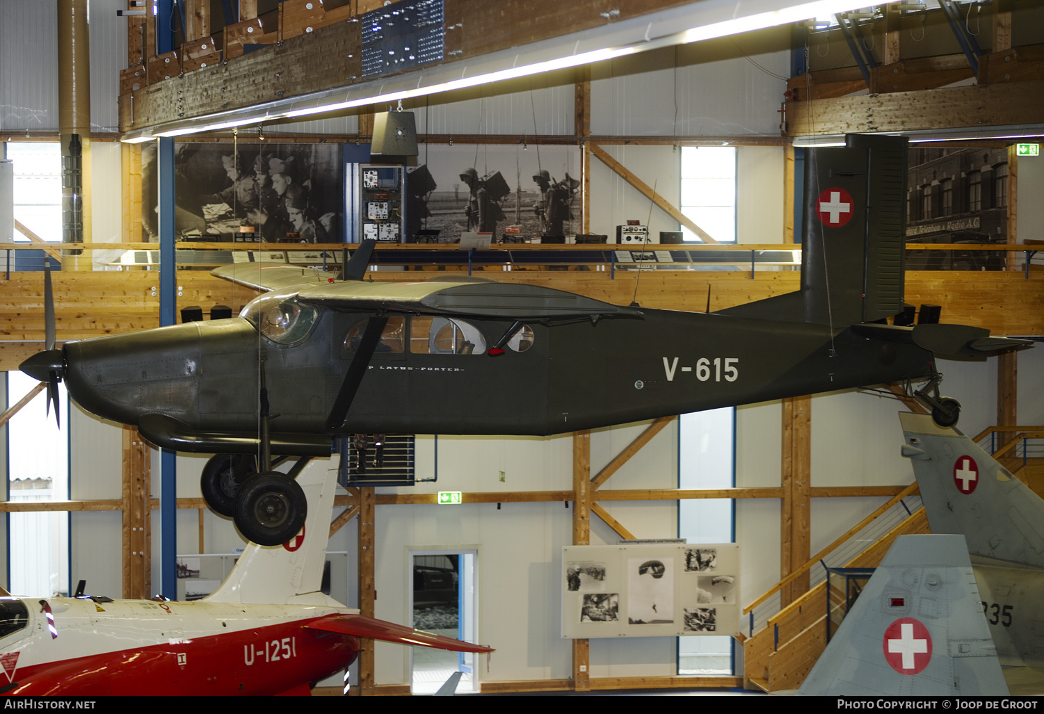 Aircraft Photo of V-615 | Pilatus PC-6/340-H2M Porter | Switzerland - Air Force | AirHistory.net #279640
