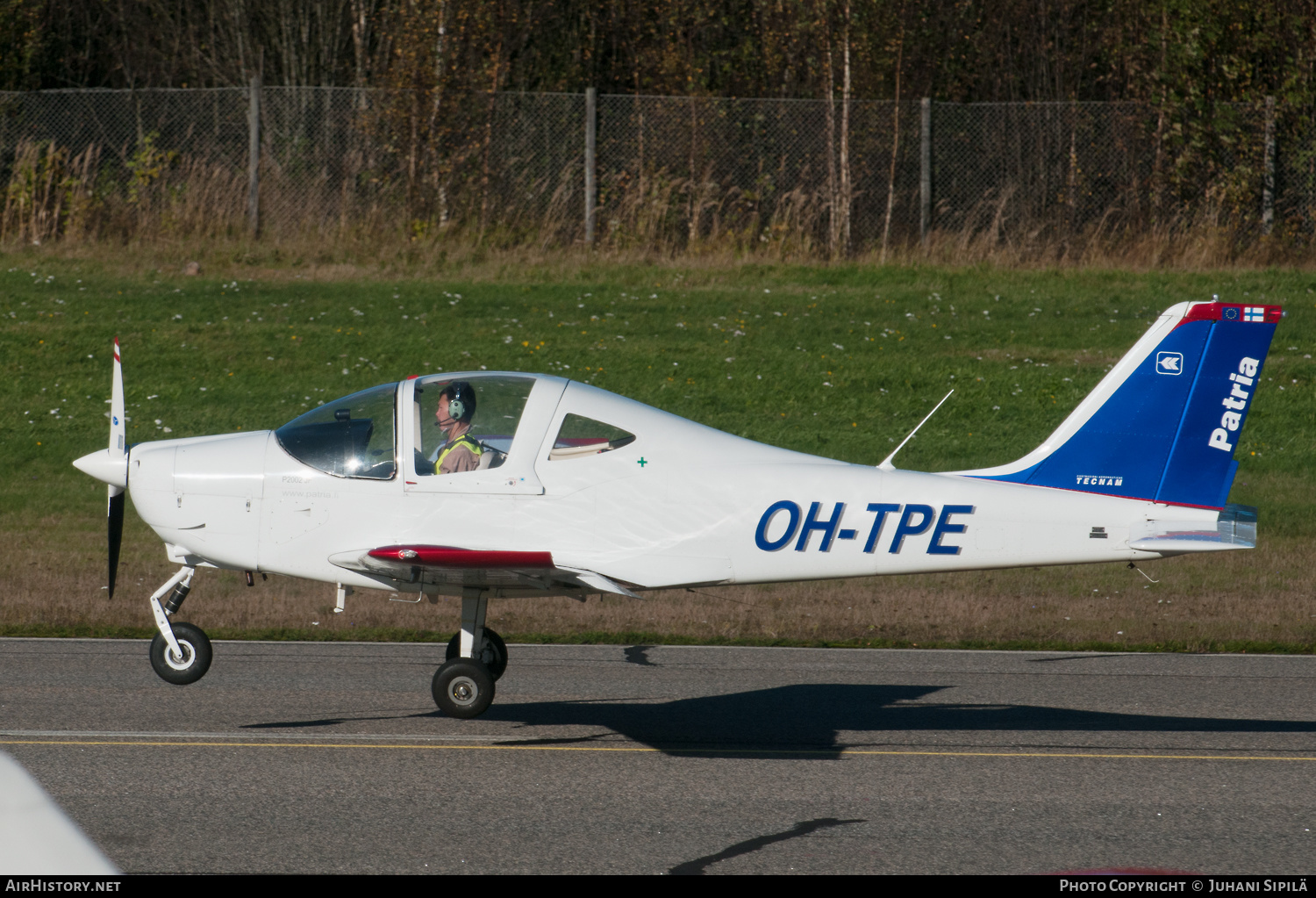 Aircraft Photo of OH-TPE | Tecnam P-2002JF Sierra | Patria Pilot Training | AirHistory.net #279659