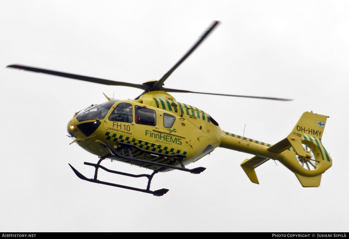 Aircraft Photo of OH-HMY | Eurocopter EC-135P-2+ | FinnHEMS | AirHistory.net #279660