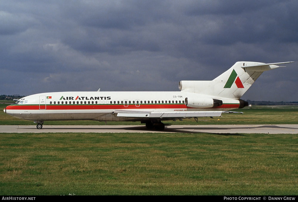 Aircraft Photo of CS-TBK | Boeing 727-82 | Air Atlantis | AirHistory.net #279664