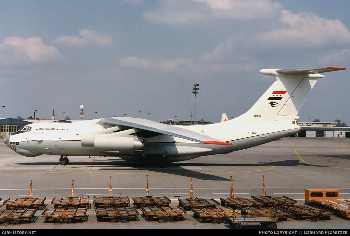 Aircraft Photo of YI-AKO | Ilyushin Il-76M | Iraqi Airways | AirHistory.net #279672