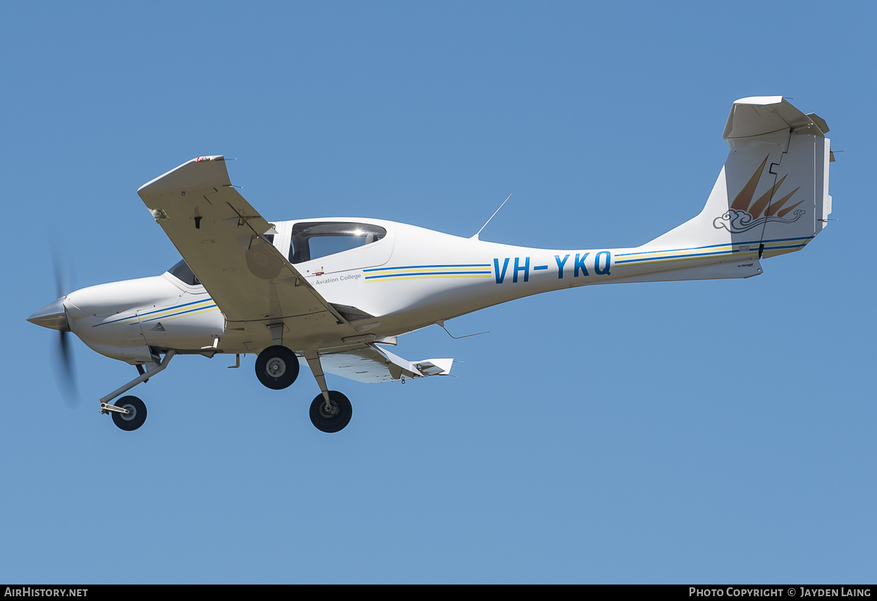 Aircraft Photo of VH-YKQ | Diamond DA40 Diamond Star | Australian International Aviation College | AirHistory.net #279693