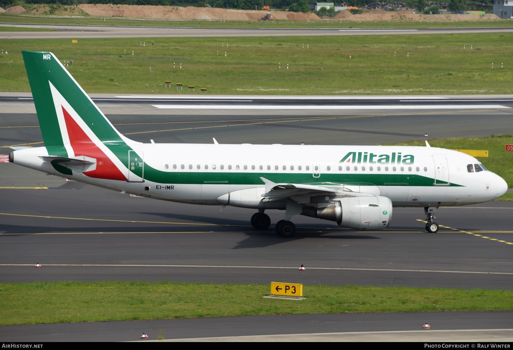 Aircraft Photo of EI-IMR | Airbus A319-111 | Alitalia | AirHistory.net #279718