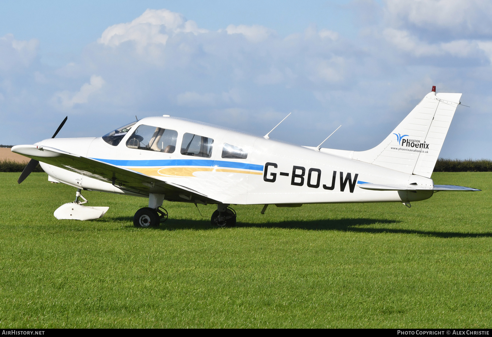 Aircraft Photo of G-BOJW | Piper PA-28-161 Cherokee Warrior II | AirHistory.net #279745