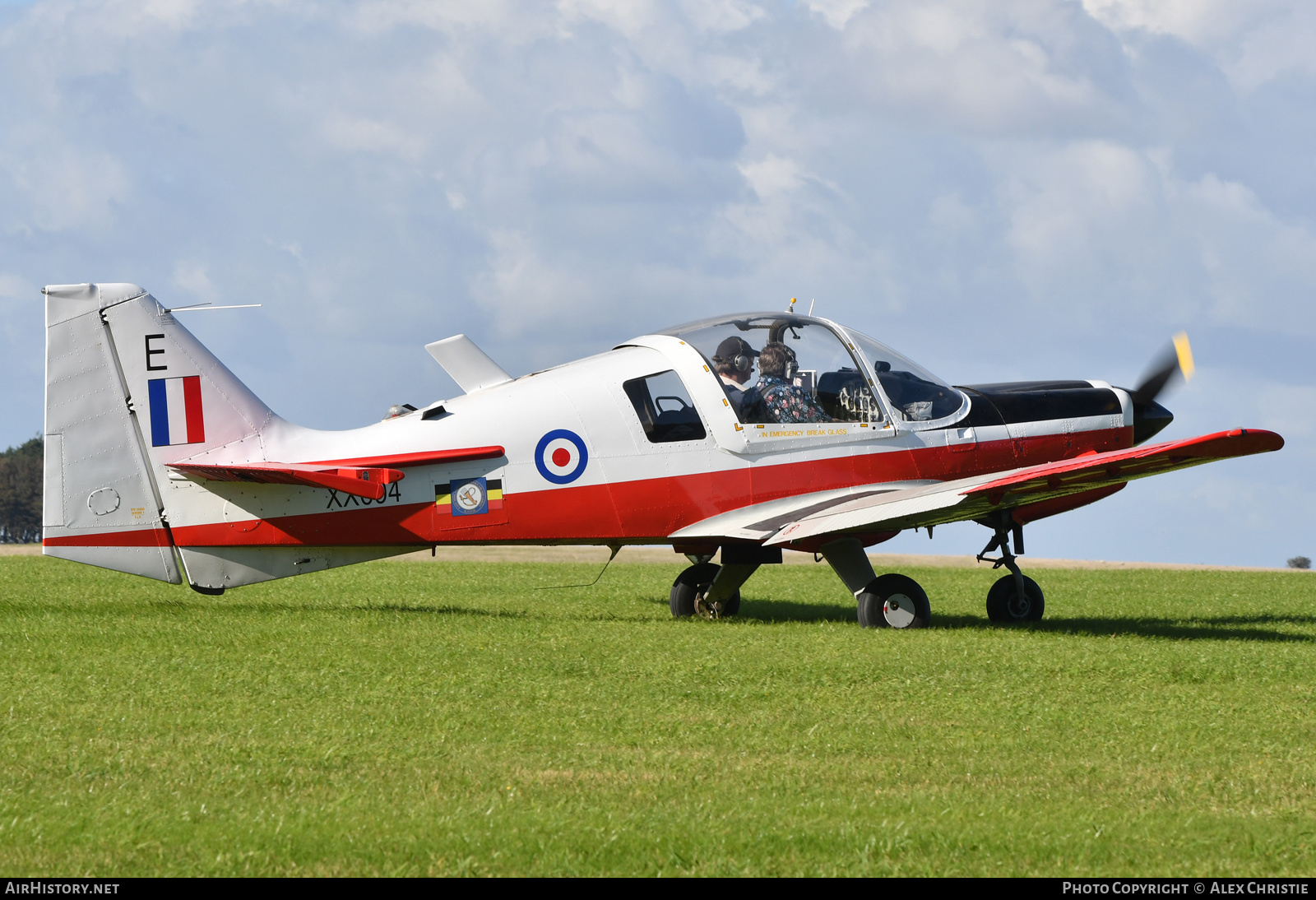 Aircraft Photo of G-CBBS / XX694 | Scottish Aviation Bulldog T1 | UK - Air Force | AirHistory.net #279748