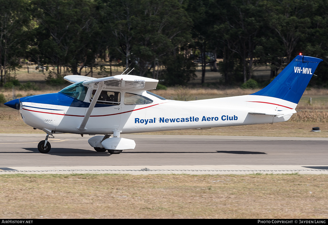 Aircraft Photo of VH-MVL | Cessna 182Q | Royal Newcastle Aero Club | AirHistory.net #279751