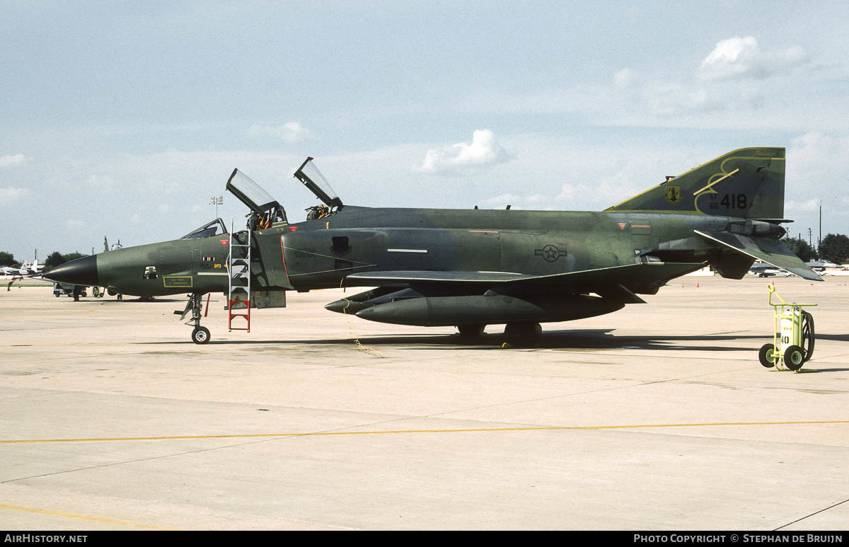 Aircraft Photo of 66-0418 / AF66-418 | McDonnell Douglas RF-4C Phantom II | USA - Air Force | AirHistory.net #279766