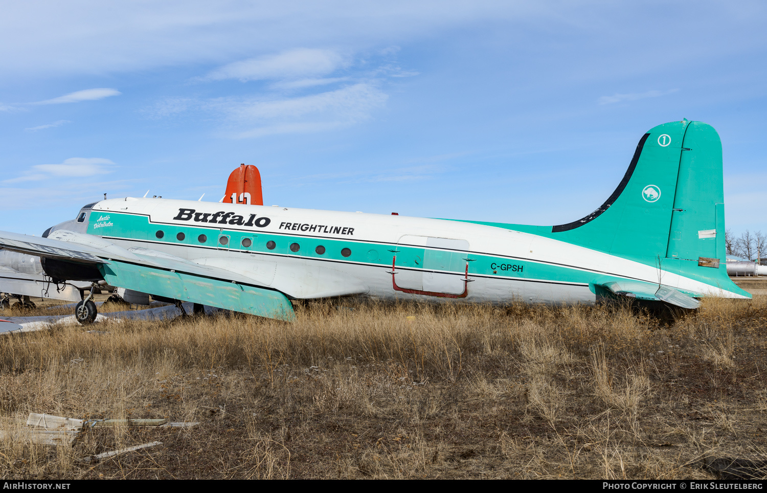 Aircraft Photo of C-GPSH | Douglas C-54A Skymaster | Buffalo Airways | AirHistory.net #279769