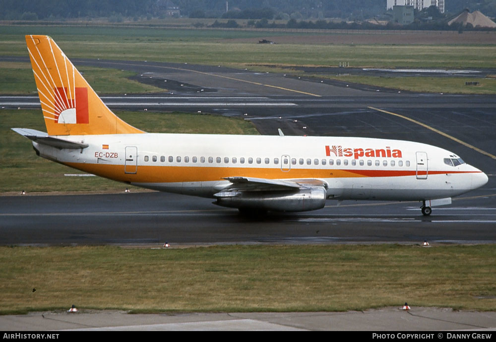 Aircraft Photo of EC-DZB | Boeing 737-248C | Hispania Líneas Aéreas | AirHistory.net #279804