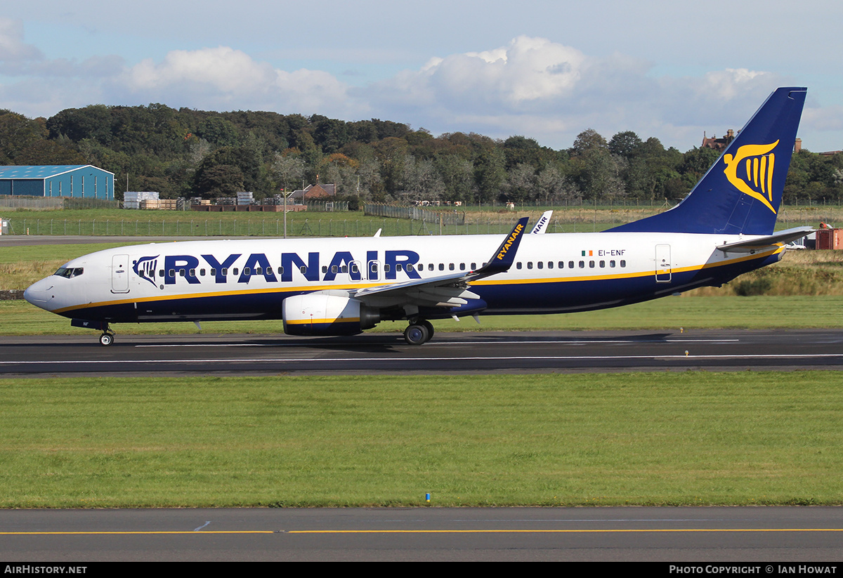 Aircraft Photo of EI-ENF | Boeing 737-8AS | Ryanair | AirHistory.net #279830