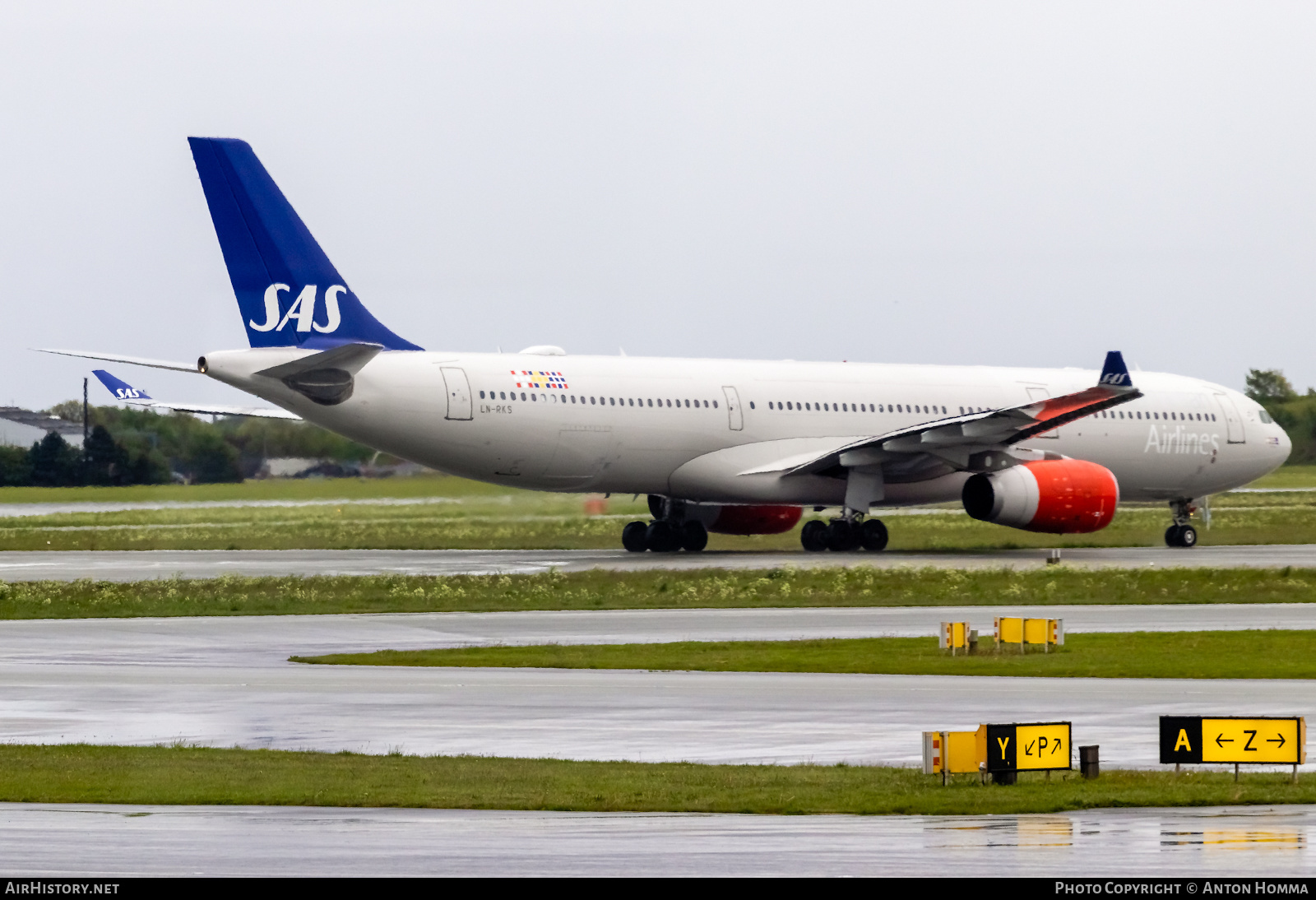 Aircraft Photo of LN-RKS | Airbus A330-343E | Scandinavian Airlines - SAS | AirHistory.net #279835